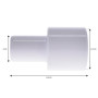 Adaptateur 3/4"F vers 3/4" M lisse