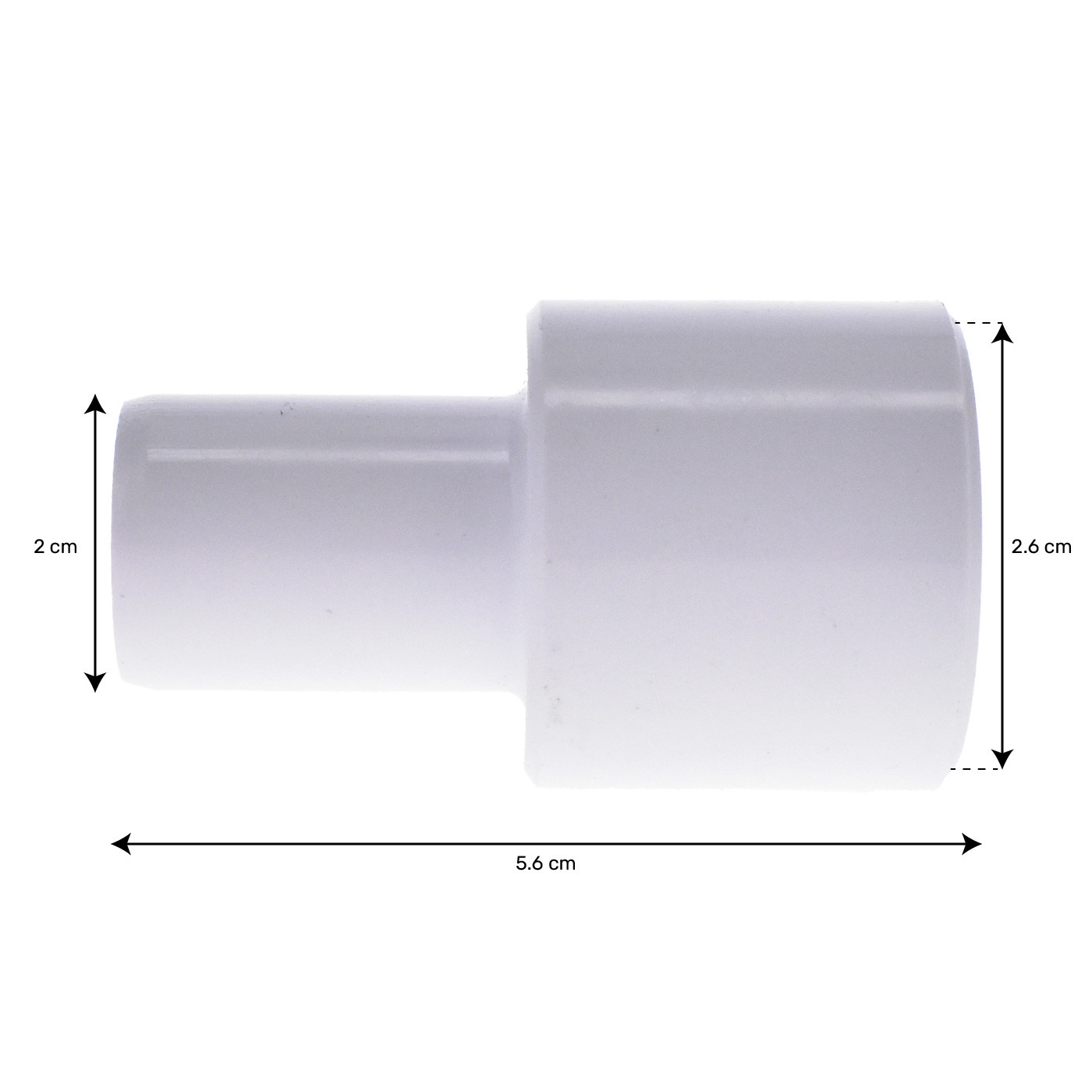 Adaptateur 3/4"F vers 3/4" M lisse