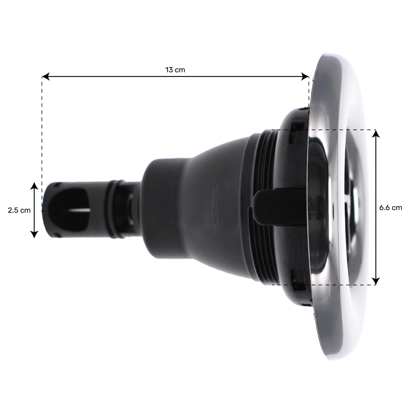 Buses en 5 pouces ( 128mm ) Roto ( jet rotatif ) ABS scalloped ( biseauté )