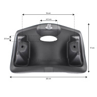 Kopfstütze für Whirlpool VITA SPA 3 Texturen