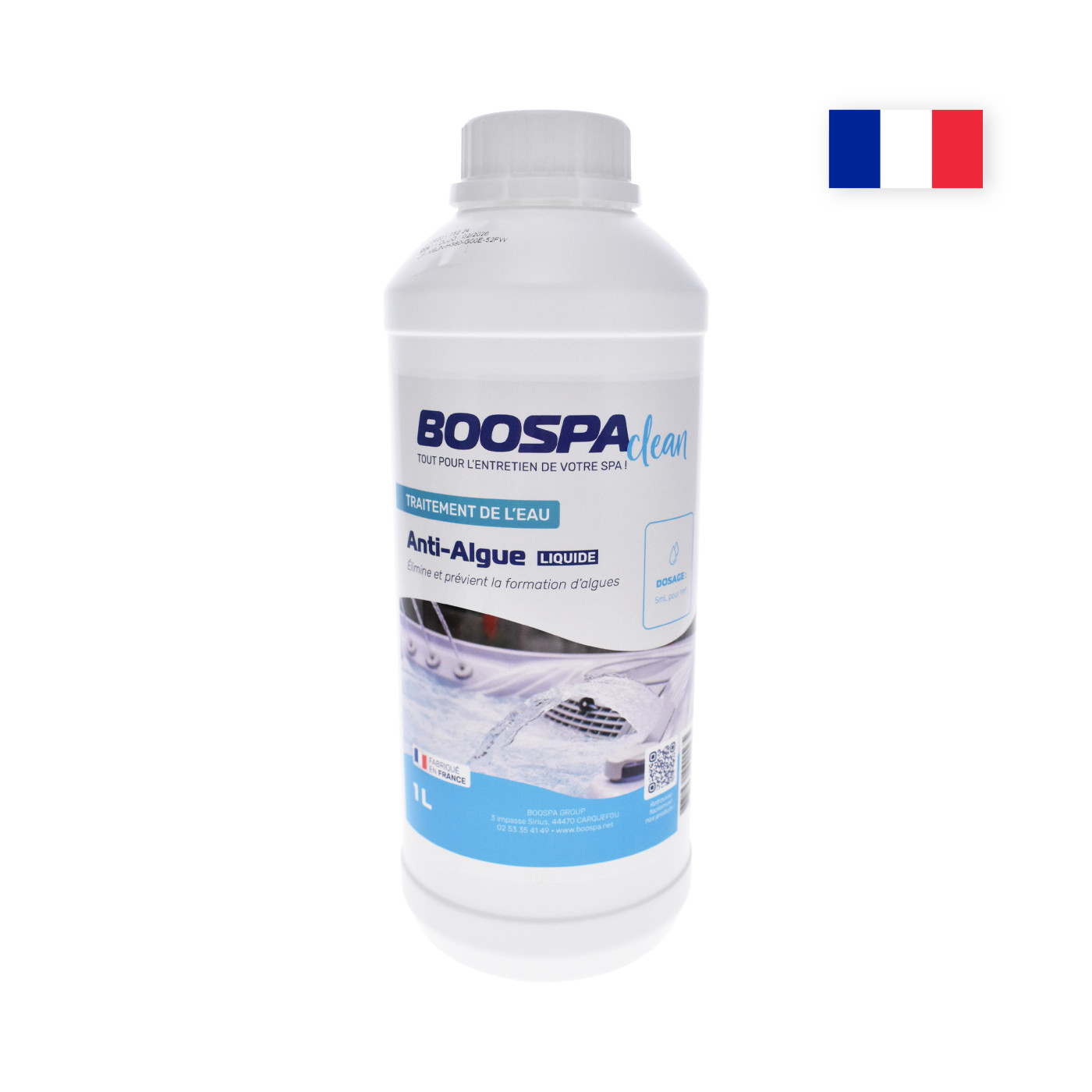 Pack 6 produits Boospa Clean + languettes