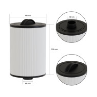 Filtre spa (60401 / 6CH-940 / 6TH-940 / PWW50P)