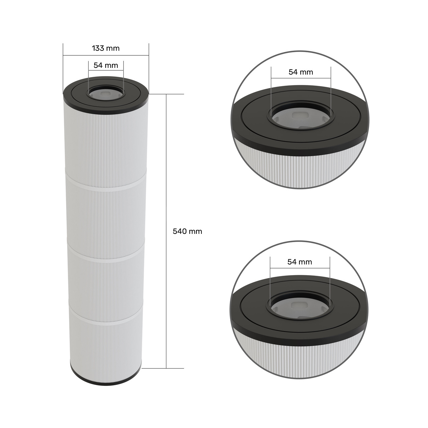 Spa Filter (51002 / C-5396 / PCST80 / FC-2975)
