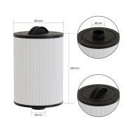 Spa filter (60508 / 6CH-49 / 6TP-49 / FC-0314 / PPG50-P4) Classic