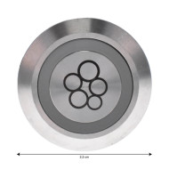 Elektronischer LED-Taster Whirlpool-Gebläse