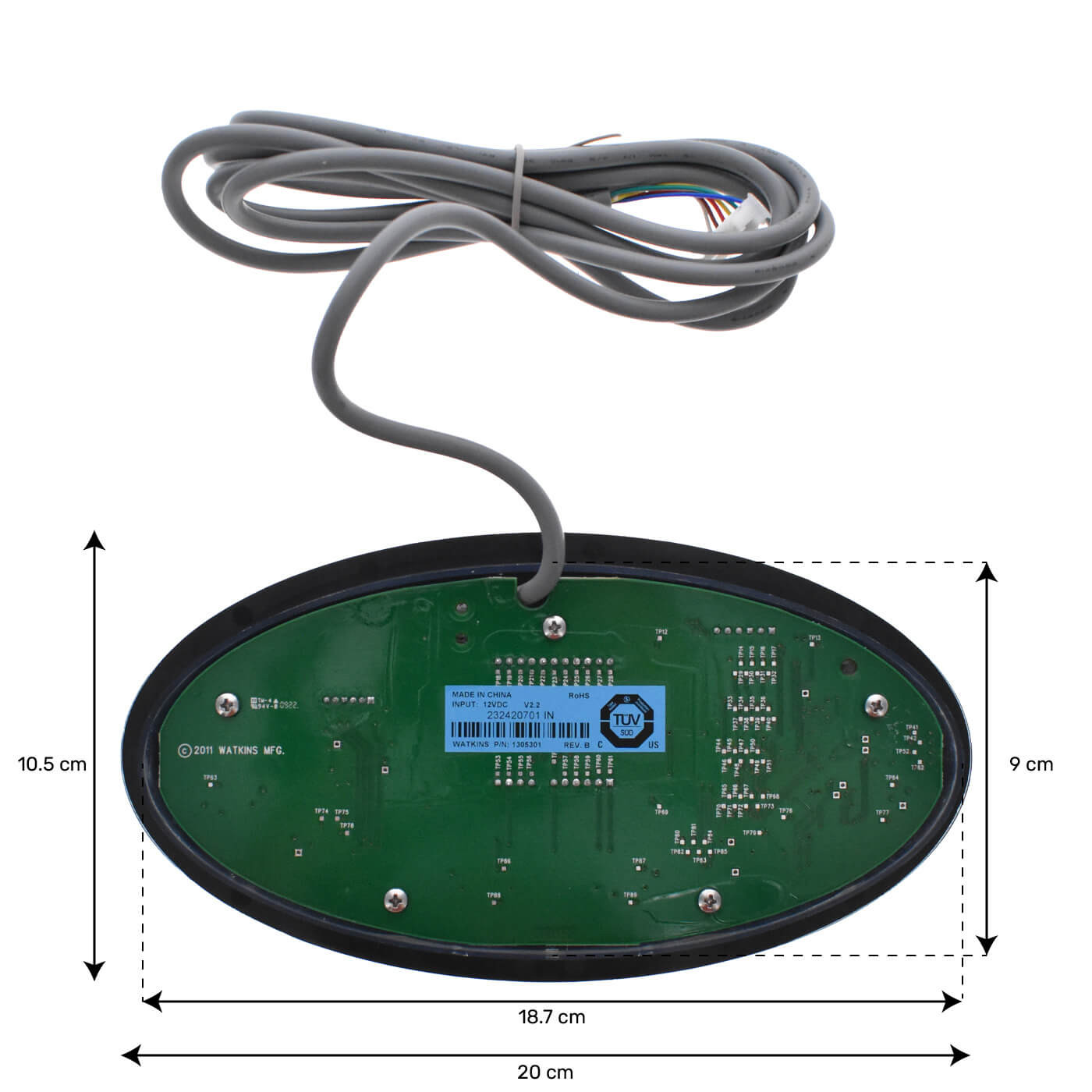 Clavier 76846 pour Spa Caldera®