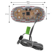 Bedienfeld 50465 VL406U für Whirlpool Calspas®