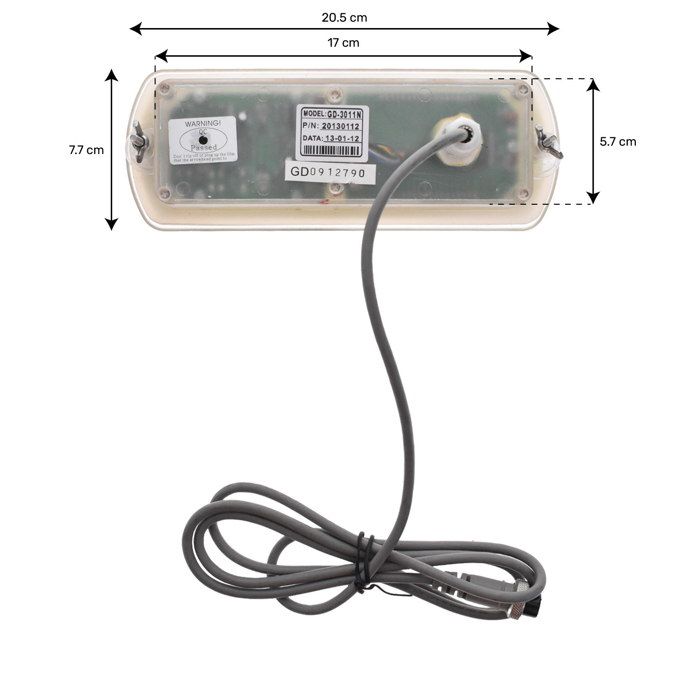 Tableau de commande GD3011 - 3012 Sans touche blower