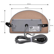 Bedienfeld Arctic Spas TSC-14 mit Aufkleber