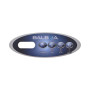 Overlay for ML200 Control Panel Warm-Cool-Jets-Light