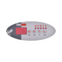 Autocollant pour clavier TSC-9 9916-100131