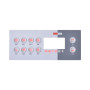 Autocollant pour clavier TSC-8 9916-100723