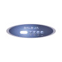 Overlay for VL260 Control Panel Jets-Light-Cool-Warm