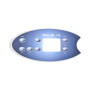 Autocollant pour clavier VL702S Blower-Mode-Jets1-Jets2-Light-Warm-Cool