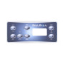 Overlay for VL701S Control Panel Aux-Mode-Jets1-Jets2-Light-Warm-Cool