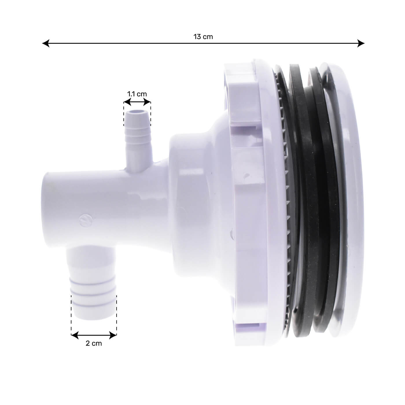 Jet 5" (130mm) Roto à visser - Douille incluse