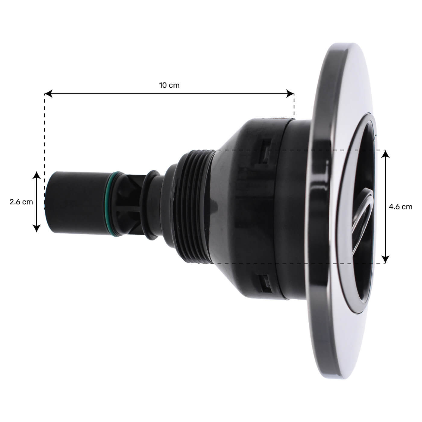 Jet 5" (130mm) Roto à visser - Douille incluse