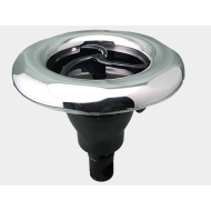 Jet 5” (128mm) Roto à visser - Noir - Inox biseauté