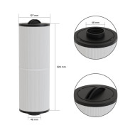 Set of 4 Spa Filters 40508 / 4CH-949 / RD800-2110 / PWW50L - Classic