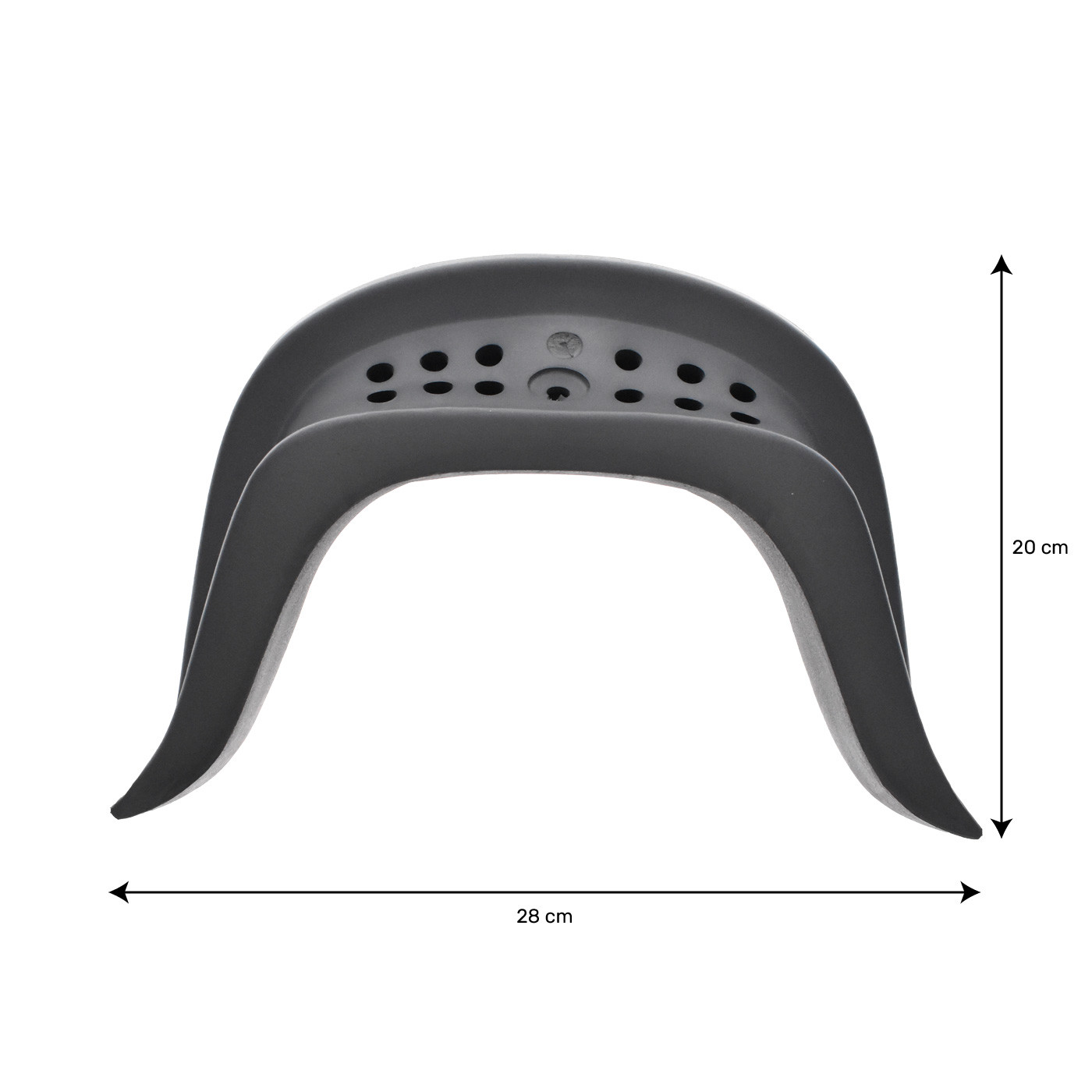 Appui-tête d'angle pour spa JFC® et Tropic Spa® Gris