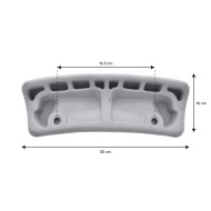 WELLIS light gray headrest