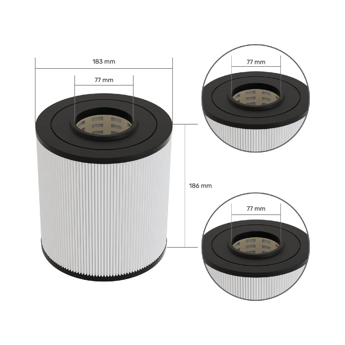 Filtre cartouche pour système CF25