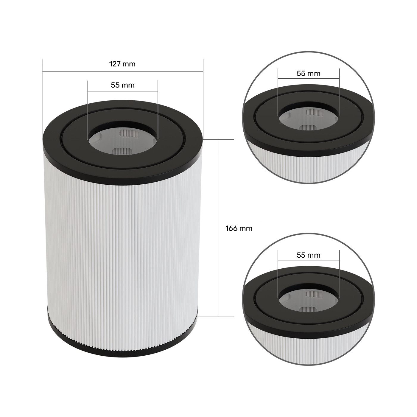 Lot de 2 filtres pour spa (40405 / C-4405 / PRB25SF PR / FC-2387)