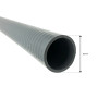 Tuyau flexible gris 20mm