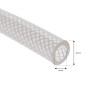 Tuyau transparent renforcé 16X20