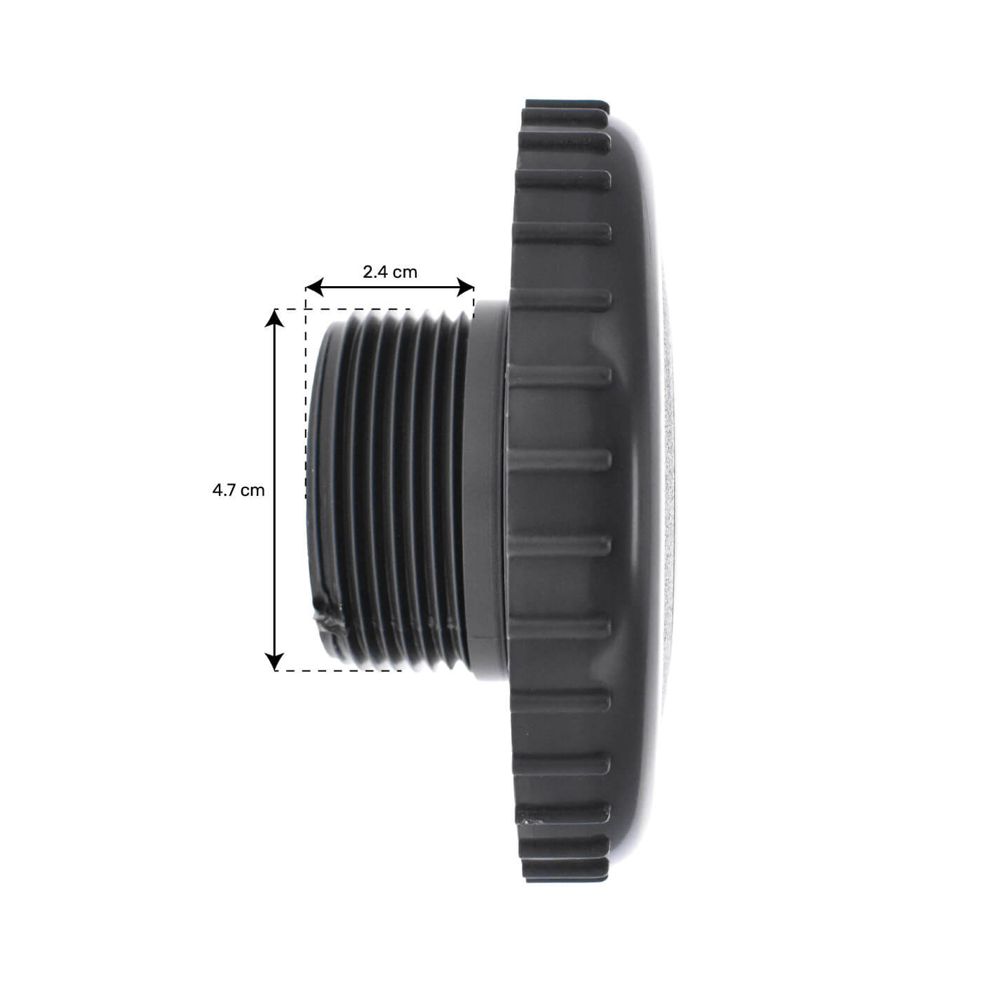 Jet supplémentaire pour spa béton et liner Gris Anthracite Béton