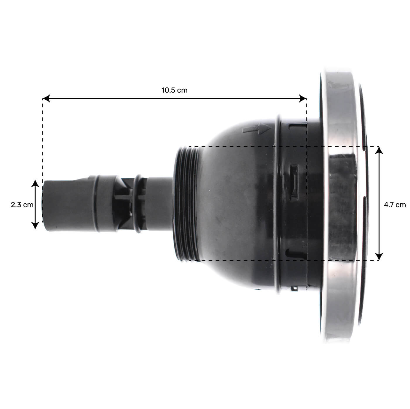 Jet 4.5" (118mm) série Flying Twin roto