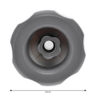 Jet complet 3.5" directionnel connexion en série Abs gris