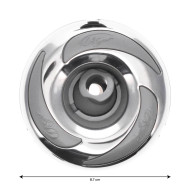 Jet insert LA Spa – Mini Roto Inox/Gris 3.5''