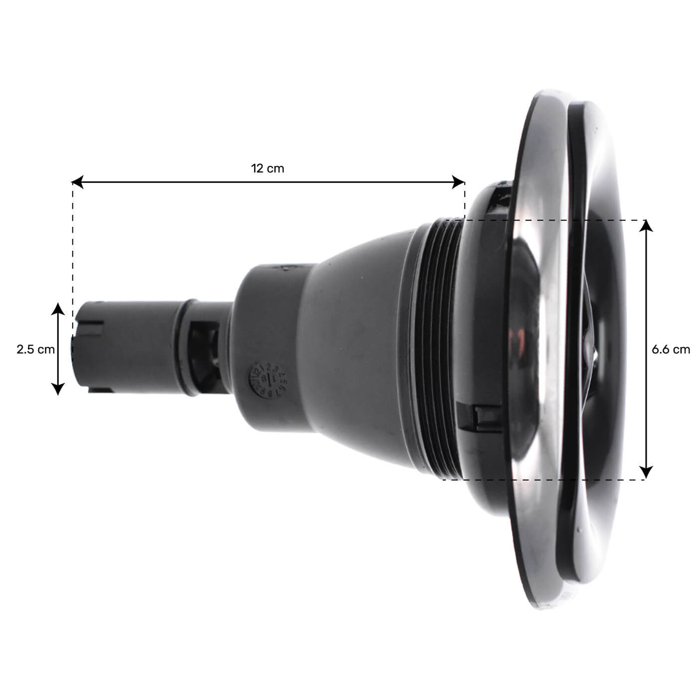 Buses en 5 pouces ( 128mm ) Twin Roto ( jet double rotatif ) Alpha jet (Bi-color Inox)