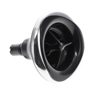 Whirlpool-Düse Alpha 5" (128 mm) Twin-Roto-Düse zum Schrauben - zweifarbig Edelstahl