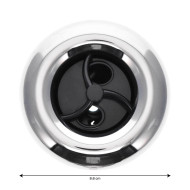 Crystal Series 3.5" (88mm) Twin Roto Screw-In Jet