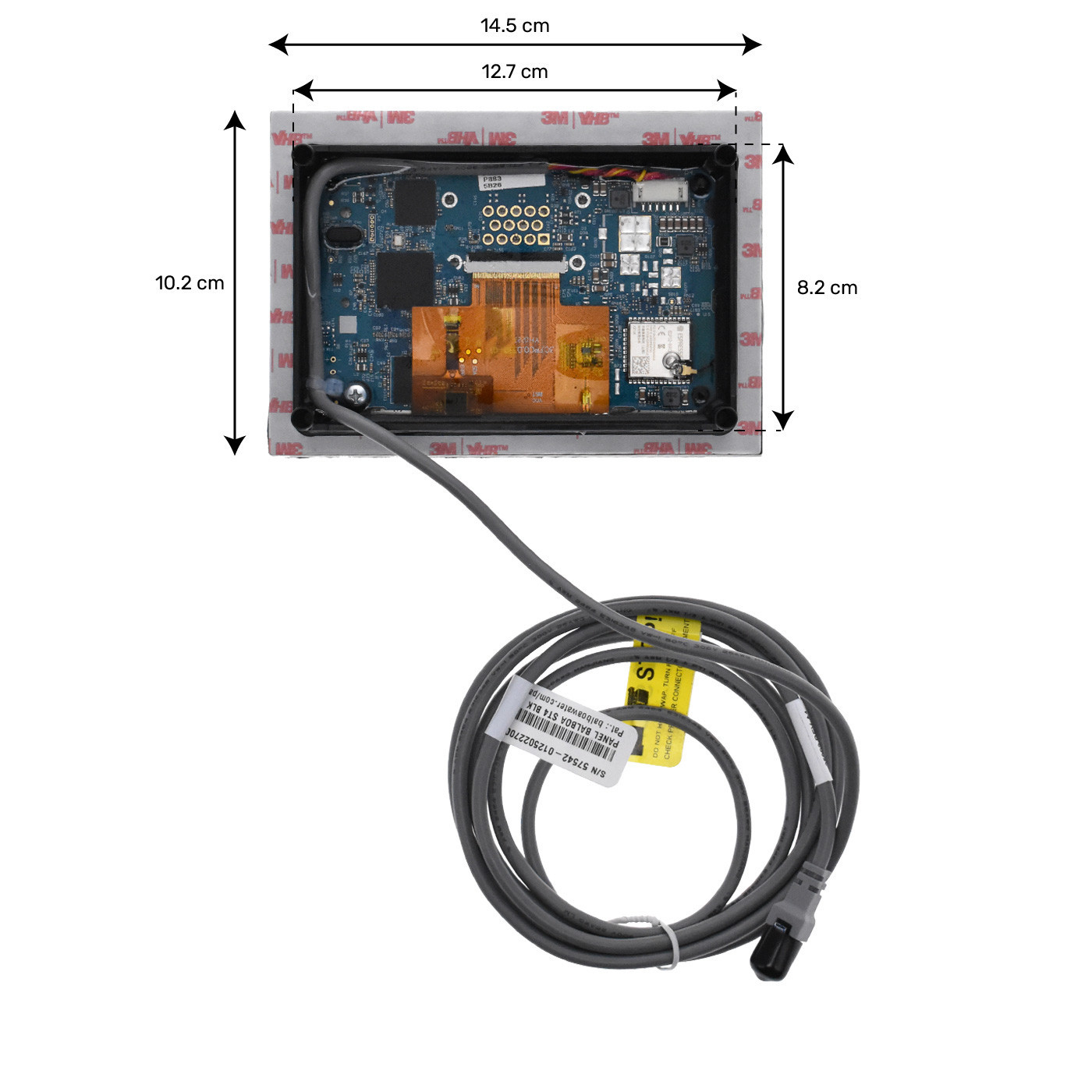 Système électronique complet SPATOUCH 4 (WIFI intégré) + BP8