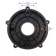 Vorderer Flansch für Pumpe WCP250G BOOSPA PUMPS