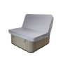 Couverture pour spa compatible KAUAI Coast Spas - Weather Shield gris
