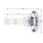 Jet 2" (56mm) Directionnel Inox V3