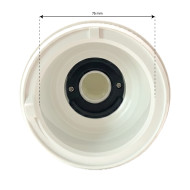 Socket for LVJ 4.5” (115mm) screw-in jets