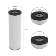 Whirlpool-Filter (50801 / C-5397 / PLBS100 / FC-2972)