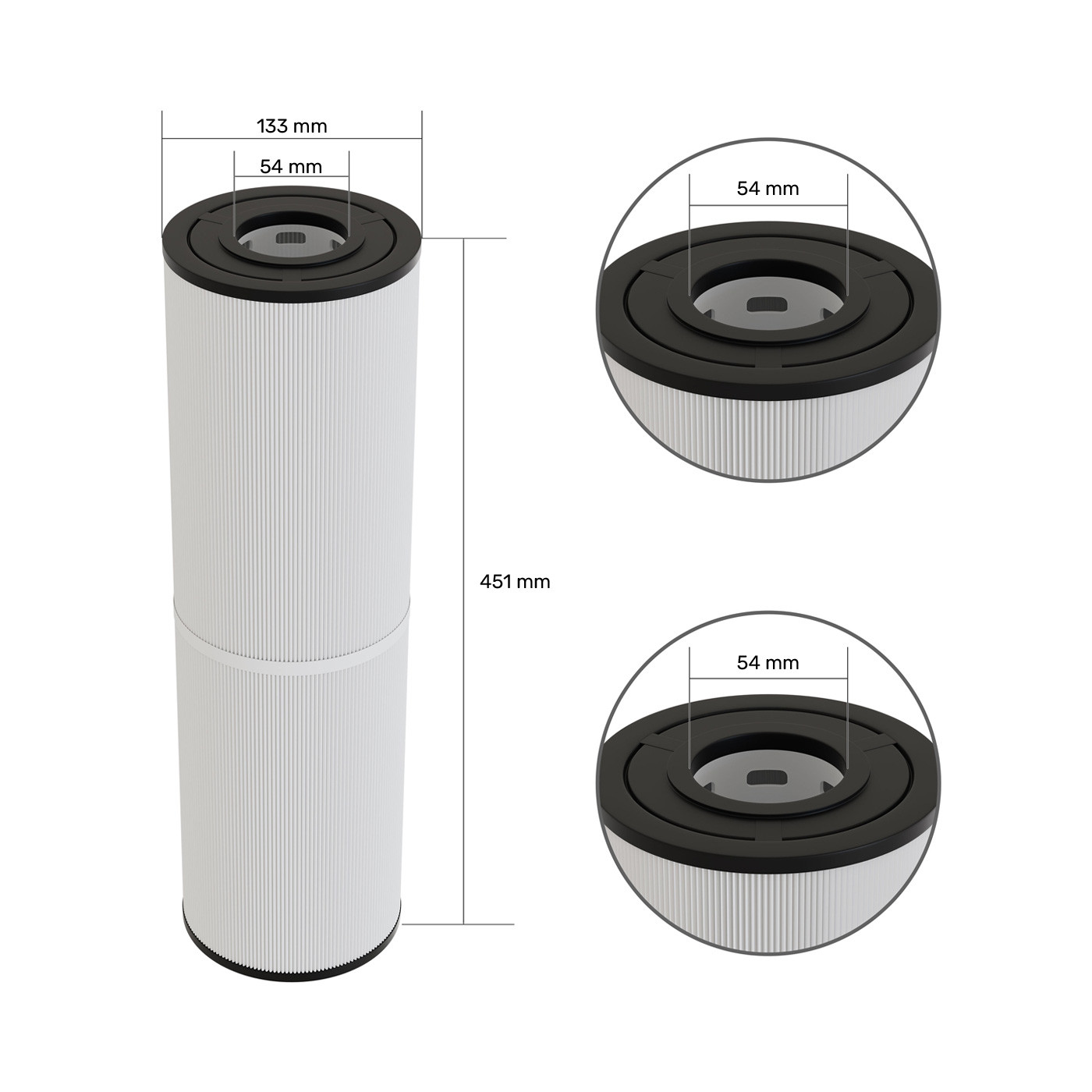 Filtre spa (50801 / C-5397 / PLBS100 / FC-2972)