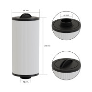 Spa filter (40260 / 4CH-24 / 4TP-24 / FC-0131 / PGS25P4)