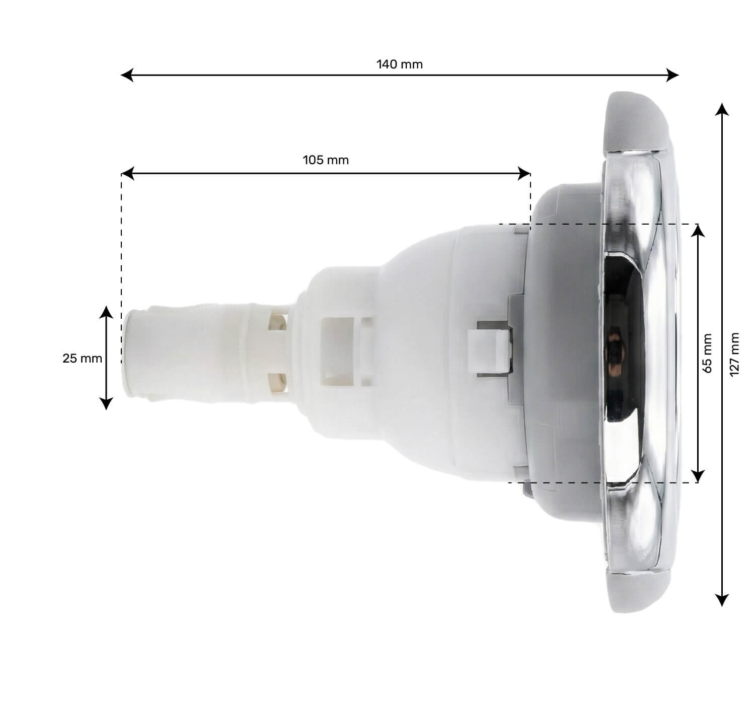 Jet V1 Directionnel Twirl 5" (127mm) à clipser Jet V1 Directionnel Twirl 5" (127mm) à clipser