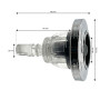 Jet 4.5" (118mm) série Surpass Twin roto