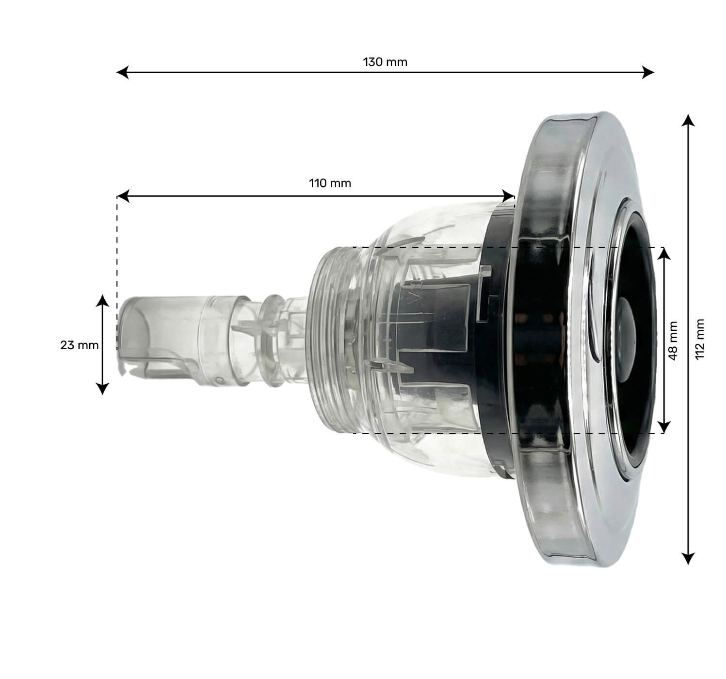 Jet 4.5" (118mm) série Surpass Twin roto