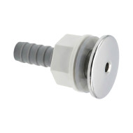 1" Stainless Steel Air Nozzle with ABS Screw-on Tip