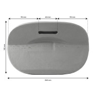 Whirlpool-Kopfstütze Saratoga - 74333
