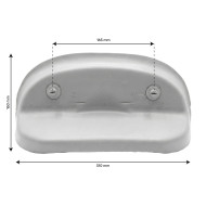 Whirlpool-Kopfstütze SARATOGA 74330 Grau